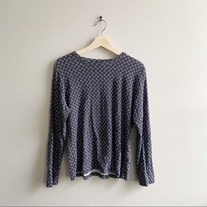 Patterned Long-Sleeve